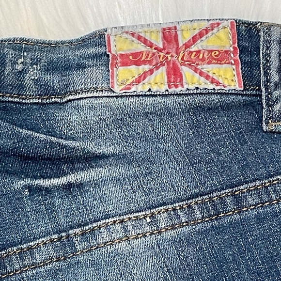 Machine Jeans Women High Waisted Shorts Denim Size S - Picture 3 of 9